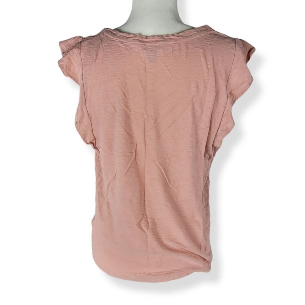 Express Ruffled sleeve Top  Large - Picture 3 of 3